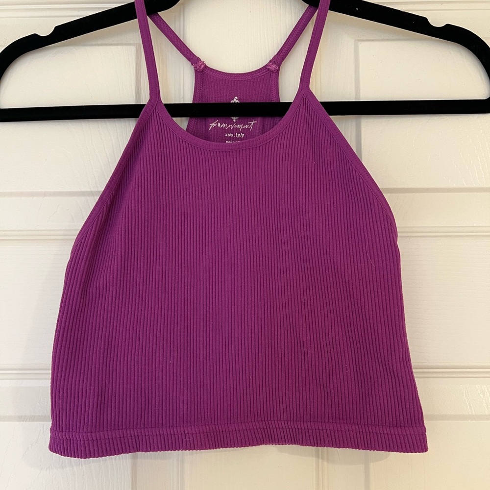 Free People Happiness Runs Cropped Tank